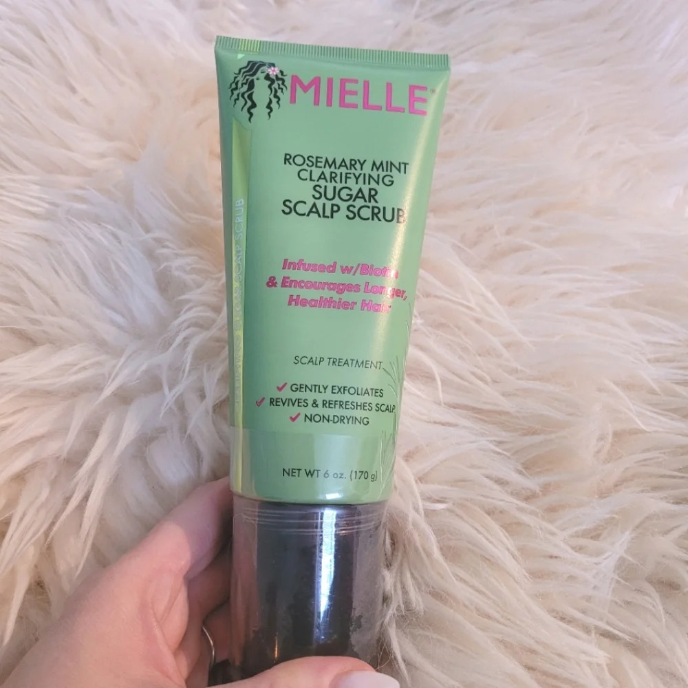 New Mielle Rosemary Mint Clarifying Sugar Scalp Scrub